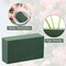 12 Pcs Floral Foam Blocks Flower Arrangement Supplies Foam Bricks for Flowers Wet Dry Plant Foam 5.5" L x 3" W x 1.7" H Green Florist Foam for Wedding Birthday Home Office Garden Decorations